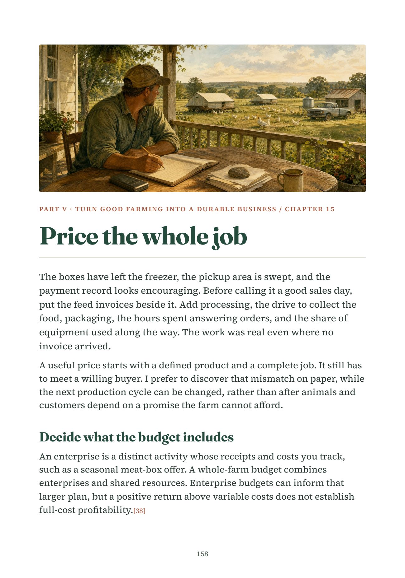 The Living Farm (free with both), page 158